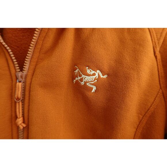 Arc'teryx Kyanite Hoody Fleece Jacket Women's Size Small Orange EUC! - Picture 2 of 7